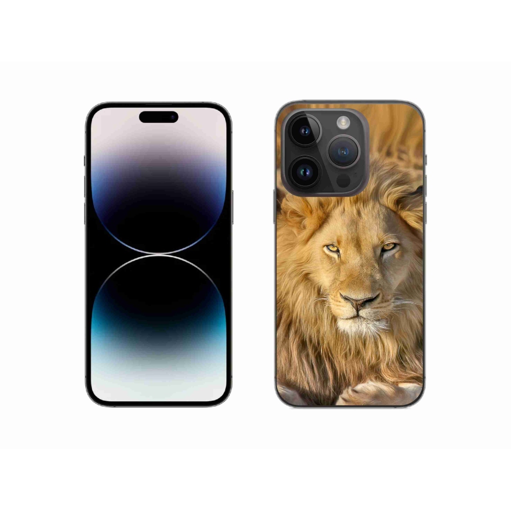 Zselés borítás mmCase iPhone 14 Pro készülékhez - Lion 2