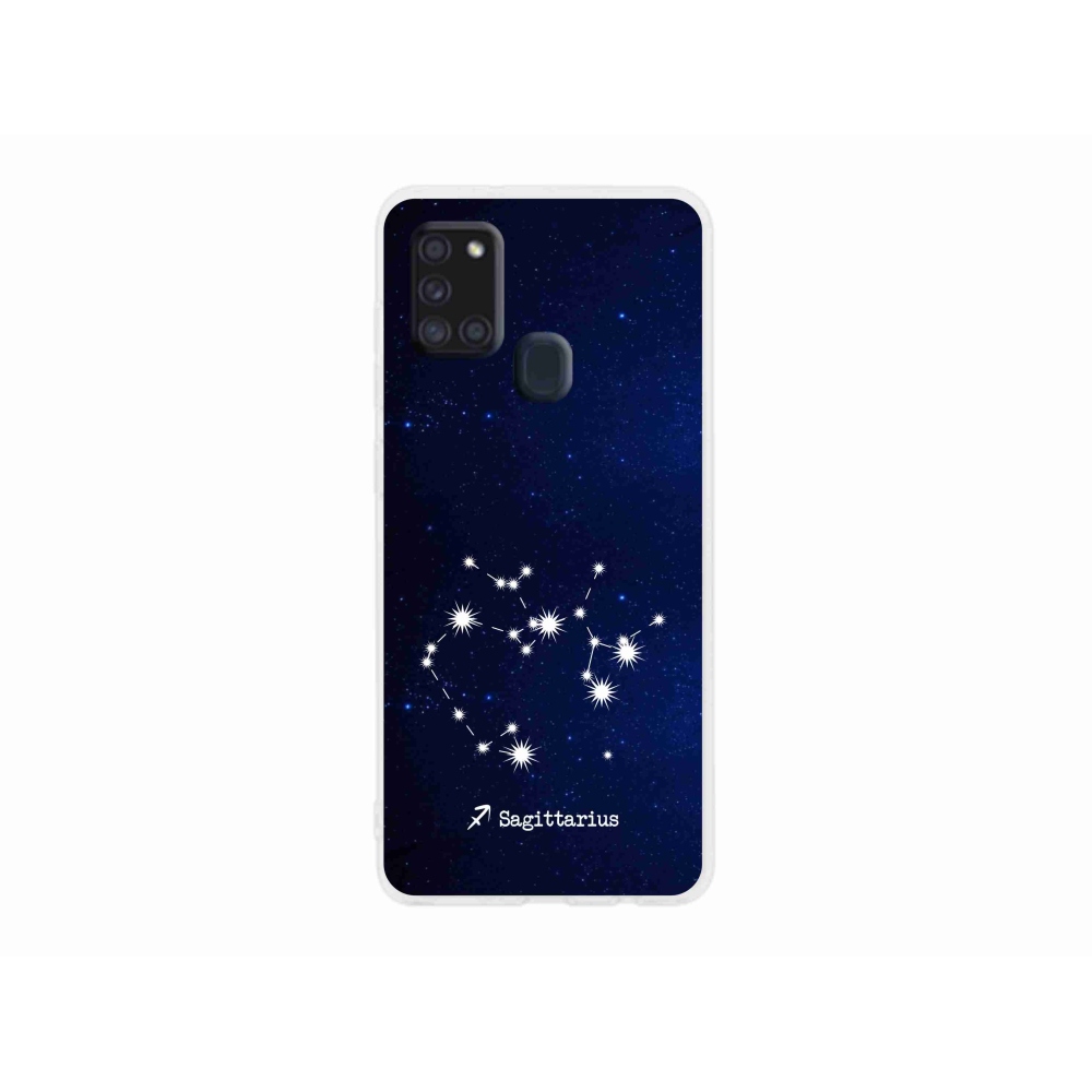 Gél borítás mmCase Samsung Galaxy A21s készülékhez - Nyilas csillagkép