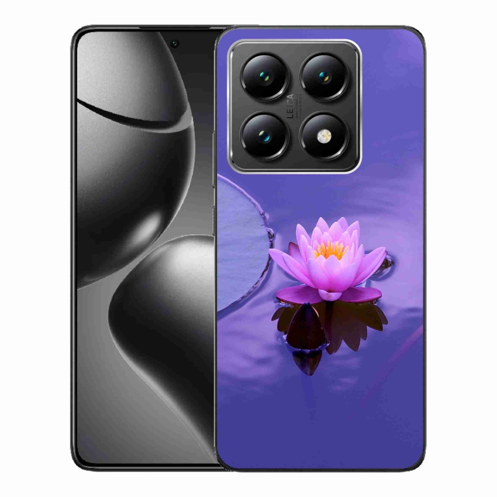 Gél tok mmCase a Xiaomi 14T-hez - virág a felületen