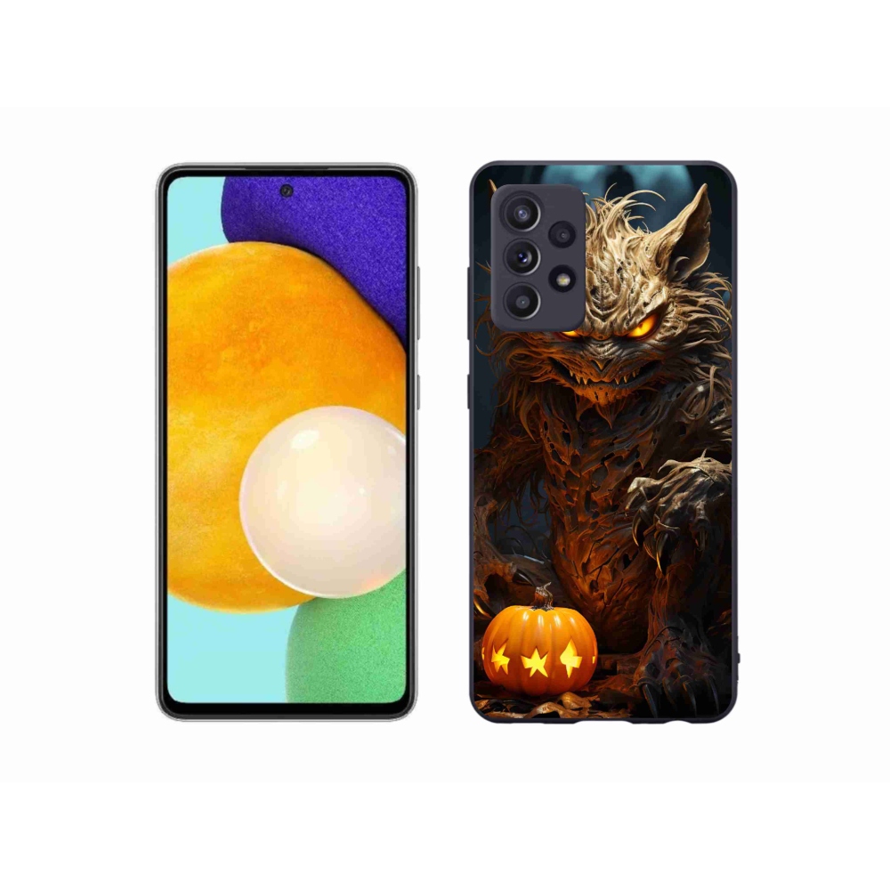 Gél borítás mmCase Samsung Galaxy A52s 5G - Halloween szörny - Samsung Galaxy A52s 5G - Halloween szörnyeteg