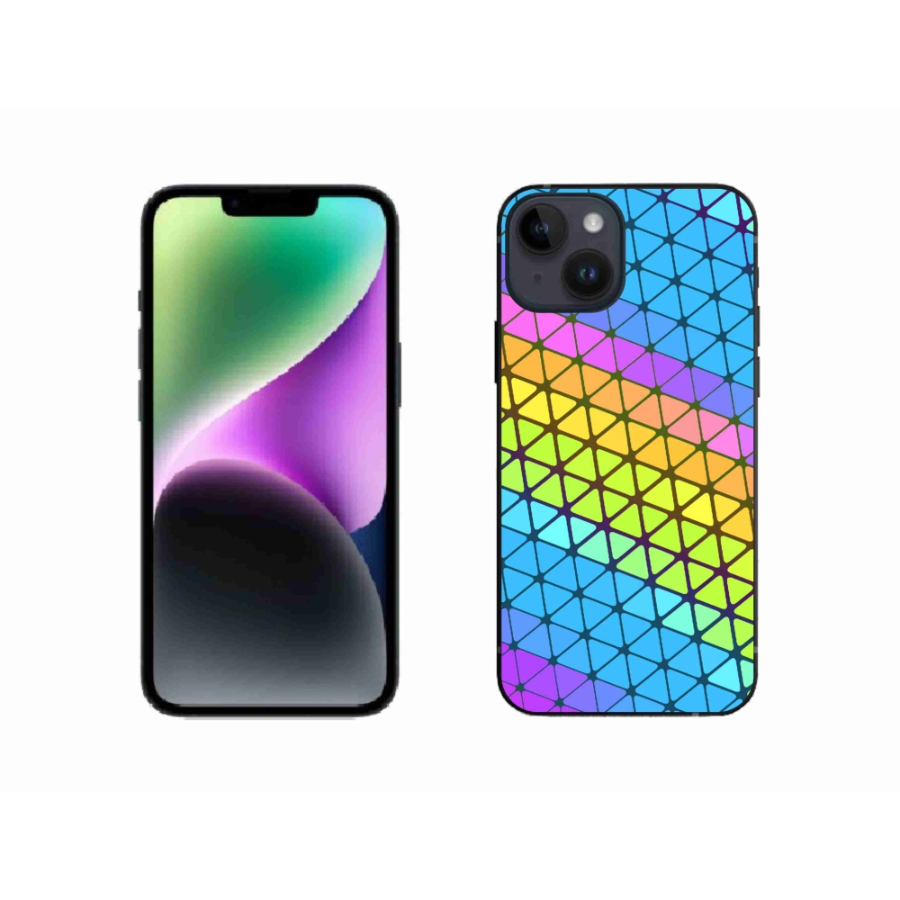 Gél borítás mmCase iPhone 14 készülékhez - absztrakt motívum 16