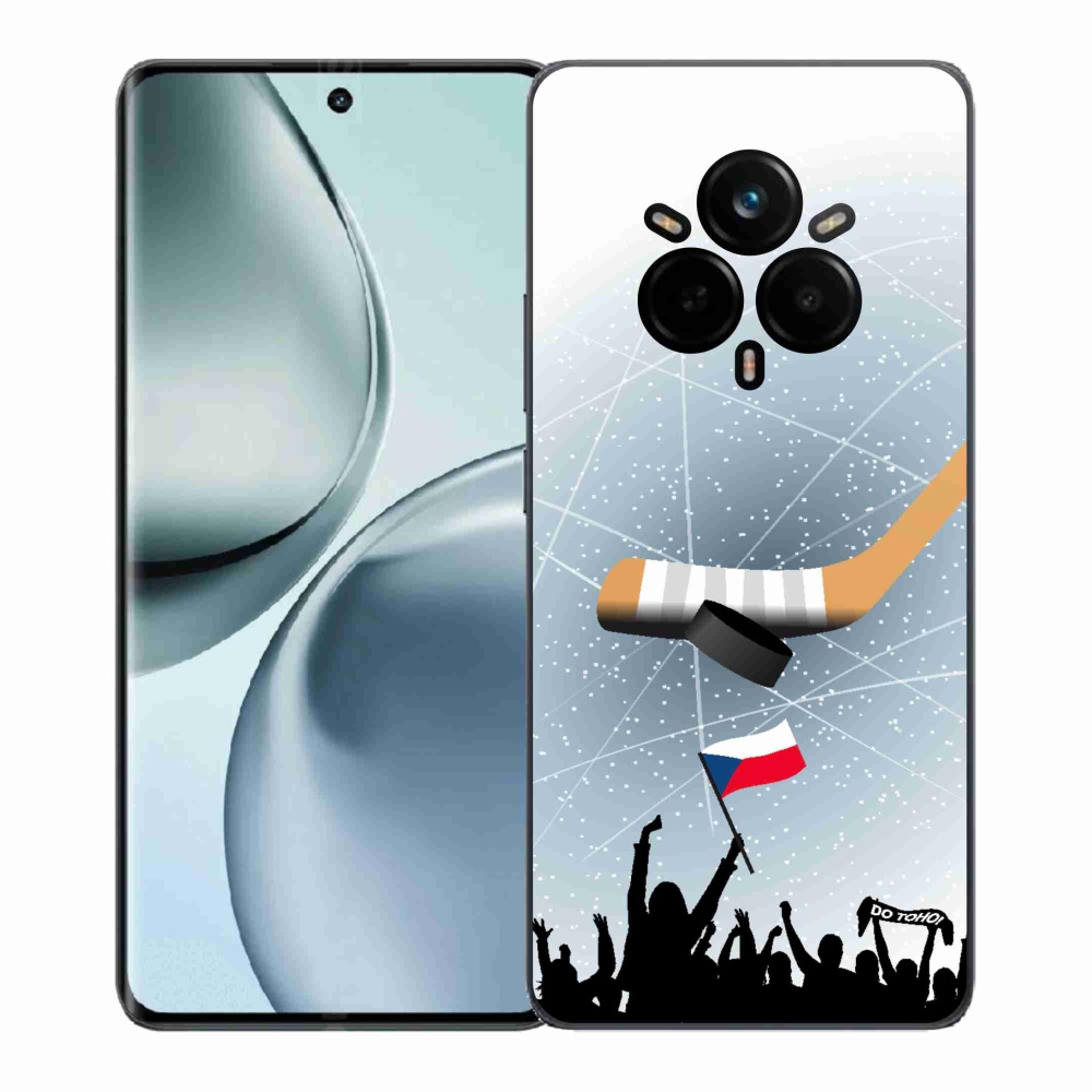 Gél borítás mmCase a Realme 14 Pro+ 5G számára - hoki rajongóknak