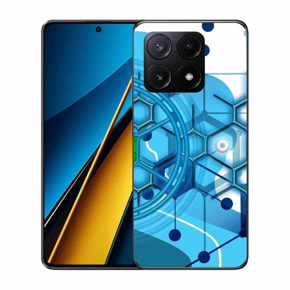Gél borítás mmCase a Xiaomi Poco X6 Pro 5G számára - absztrakt minta 2