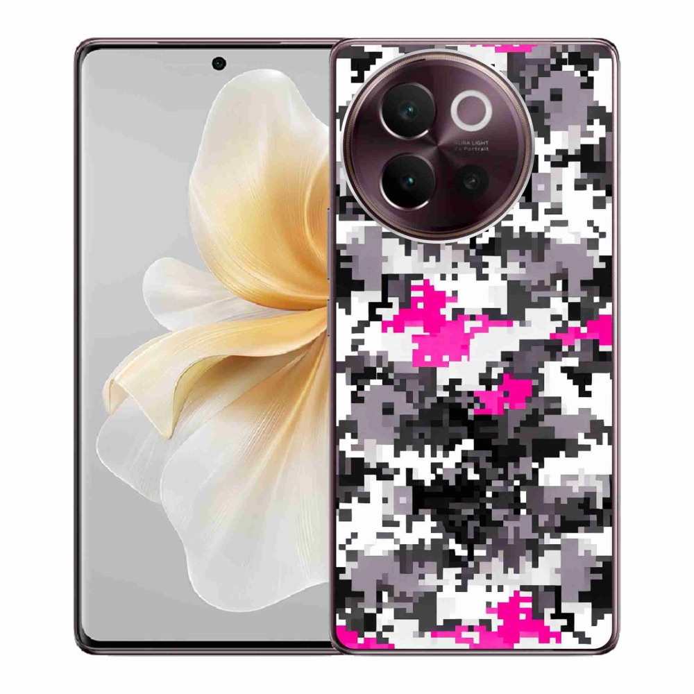 Gél borítás mmCase a Vivo V40 Lite 5G-hez - álcázó minta 4