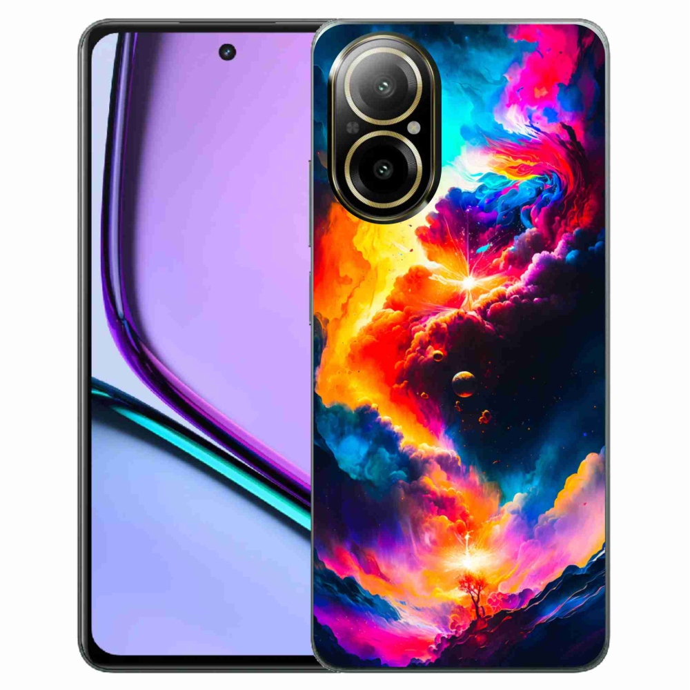 Gel Cover mmCase mmCase a Realme C67 készülékhez - absztrakt motívum
