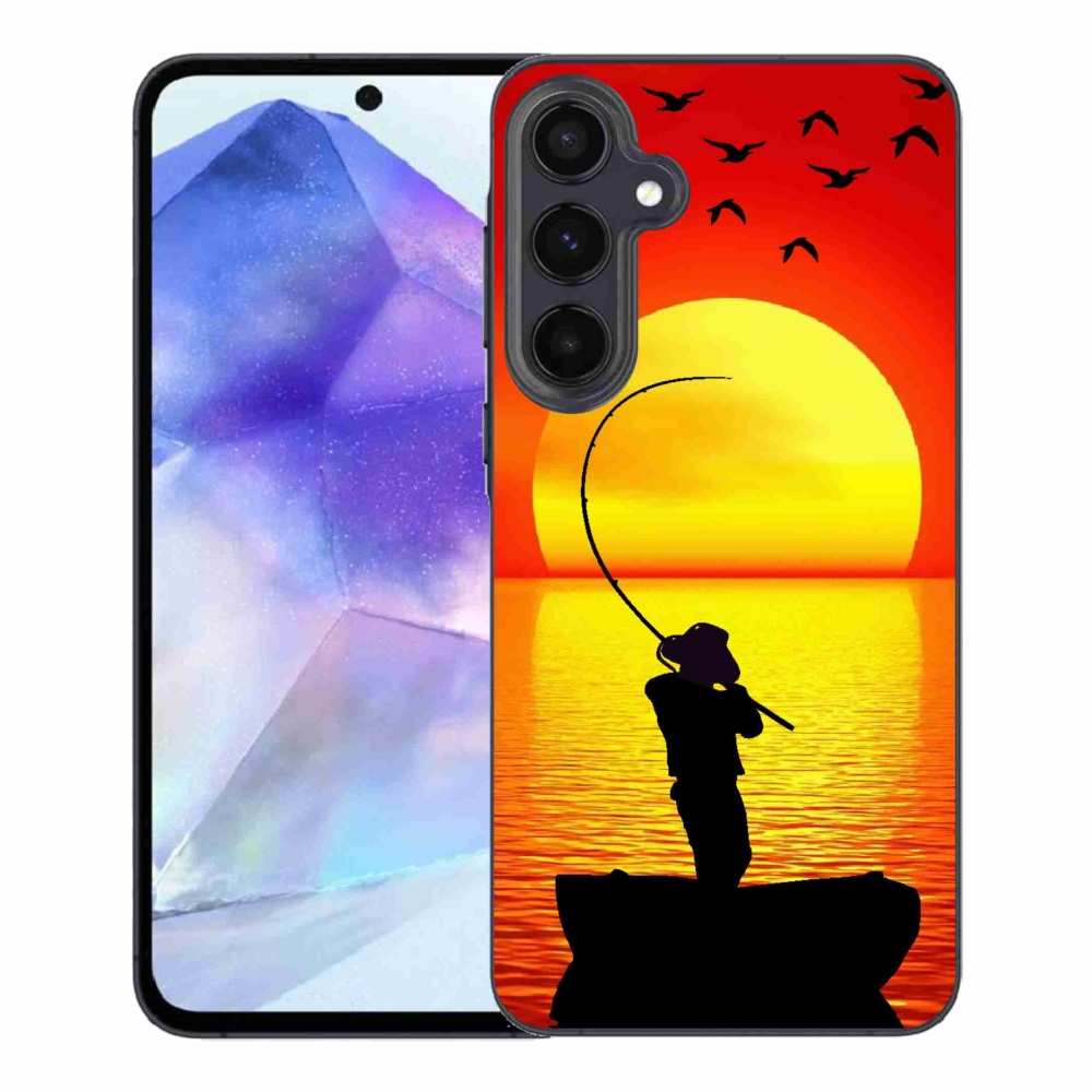Zselés borítás mmCase Samsung Galaxy A55 5G - halászat