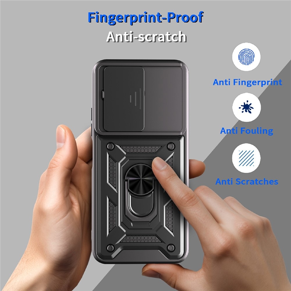 Csúszásálló borítás a Xiaomi Redmi 15C 4G/5G (173mm) készülékhez - fekete