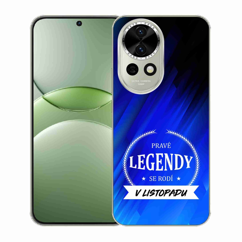 Gél borítás mmCase a Huawei Nova 13 5G-n - Legendák novemberi kék háttérrel