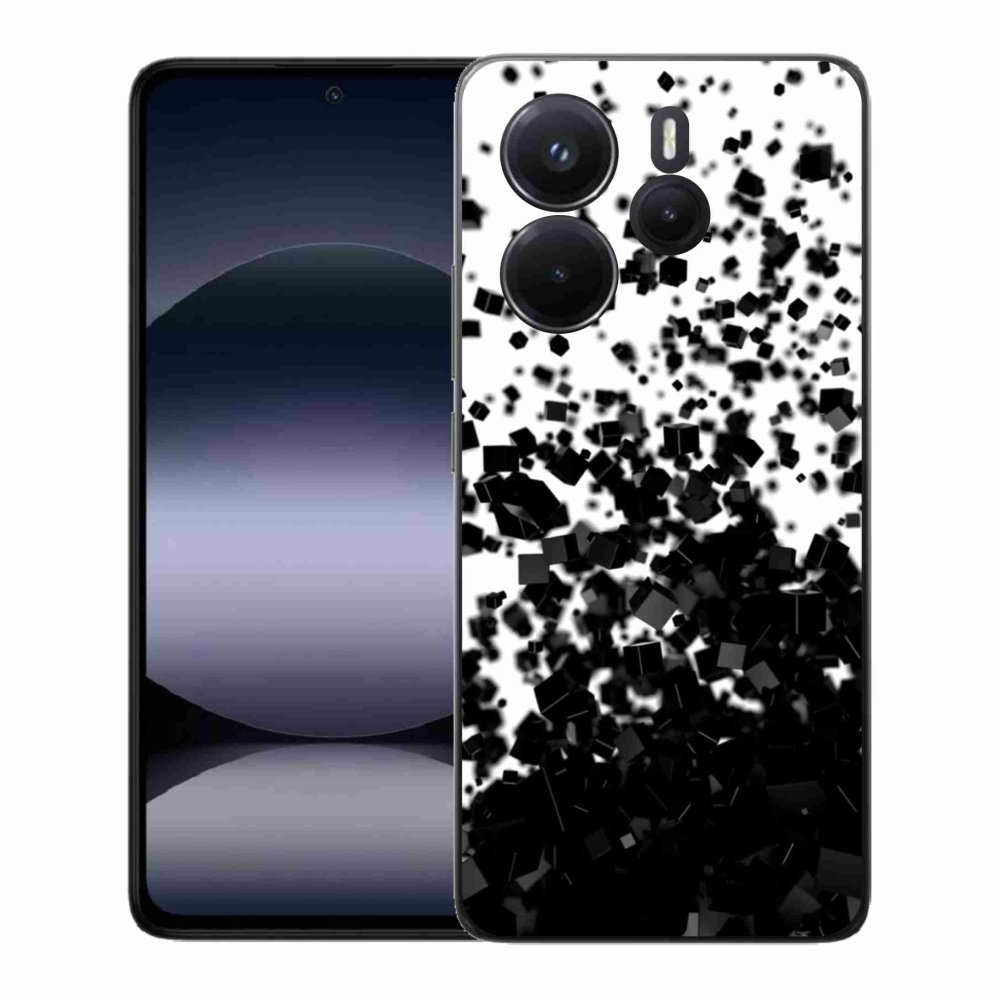 Gél borítás mmCase a Xiaomi Redmi Note 14-hez - absztrakt minta 1