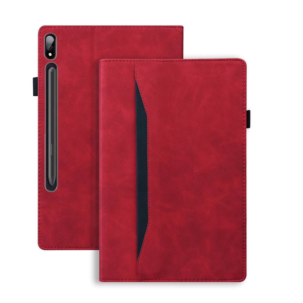 Üzleti táblagép tok Lenovo Tab P12 Pro - piros