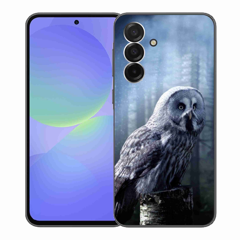 Zselés borítás mmCase Samsung Galaxy A36 5G - bagoly