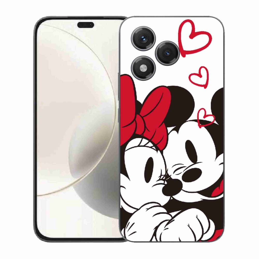 Zselés borítás mmCase a Honor 400 Lite-hoz - minnie és mickey