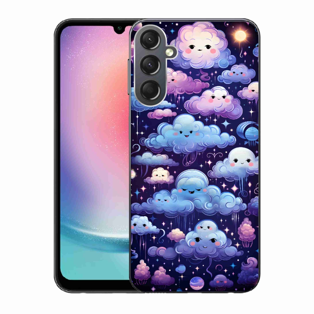 Gél borítás mmCase Samsung Galaxy A24 - felhőkhöz
