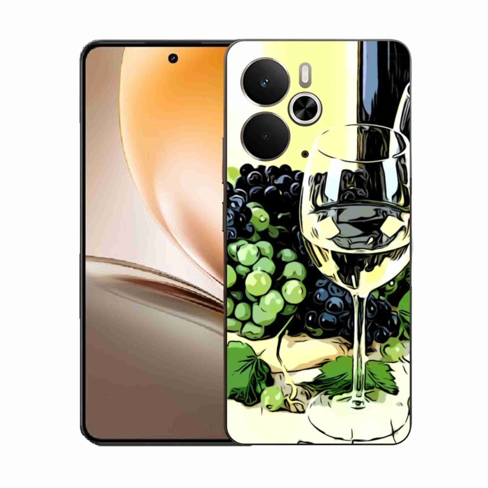 Gél borítás mmCase a Realme 14 5G készülékhez - borospohár