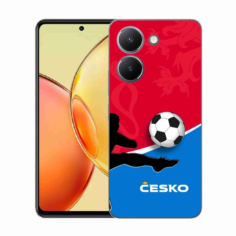 Gél borítás mmCase for Vivo Y36 - futball Csehország 2
