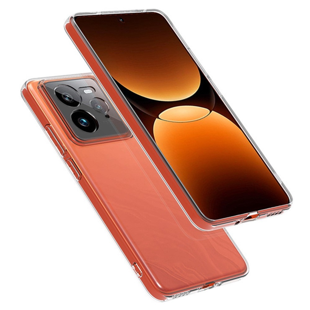 Átlátszó zselés tok a Realme GT 7 Pro 5G készülékhez - átlátszó