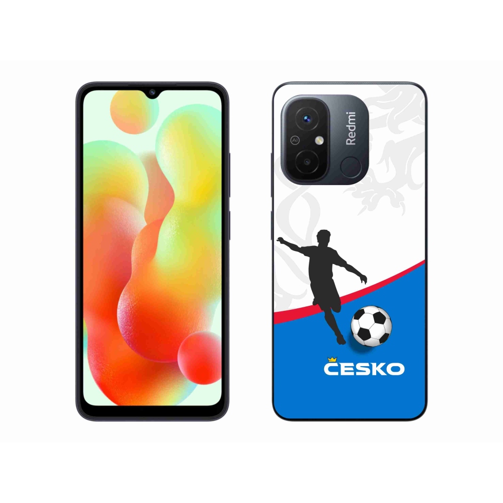 Gél borítás mmCase a Xiaomi Redmi 12C-hez - futball Csehország 1