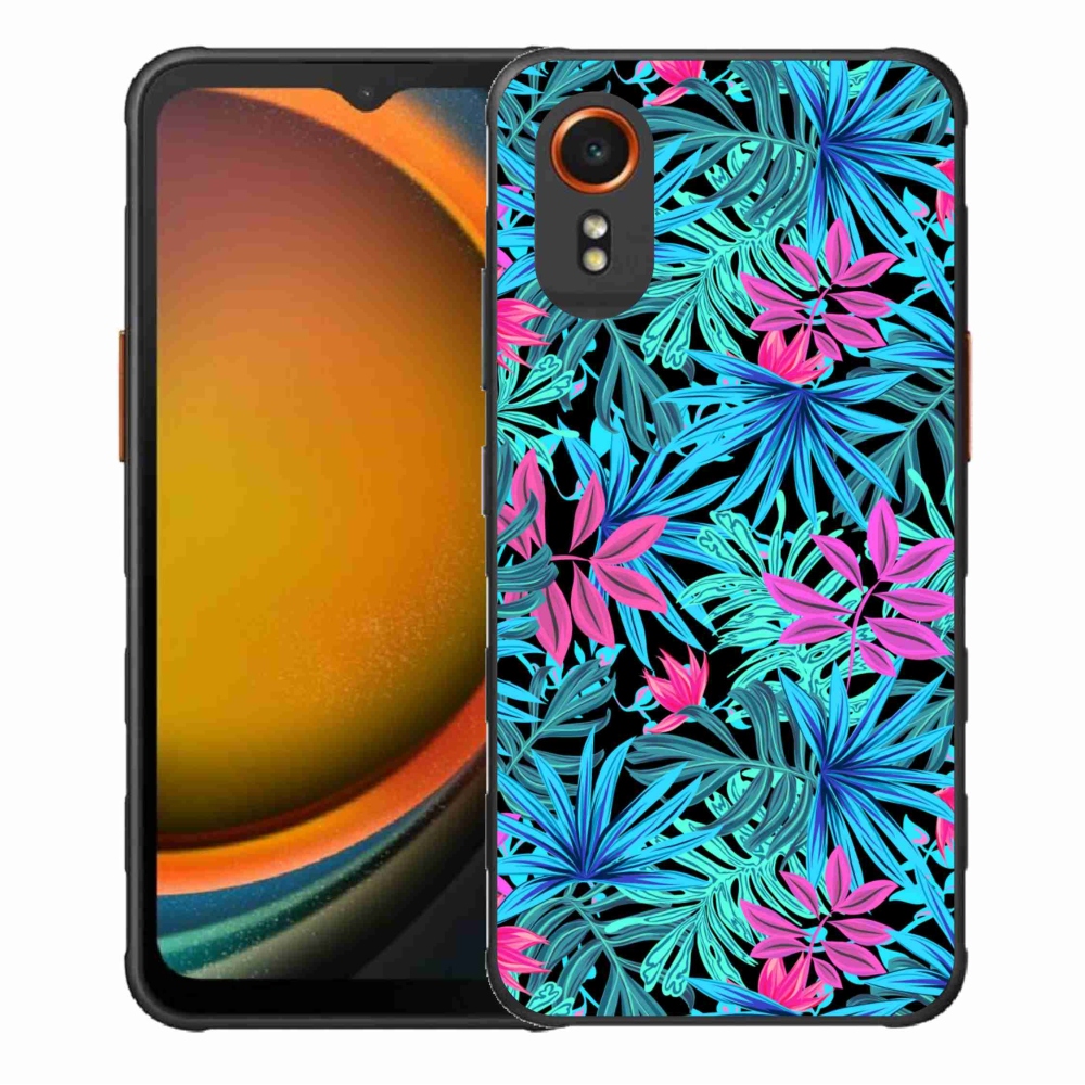 Gél borítás mmCase Samsung Galaxy Xcover 7 - virágok 3