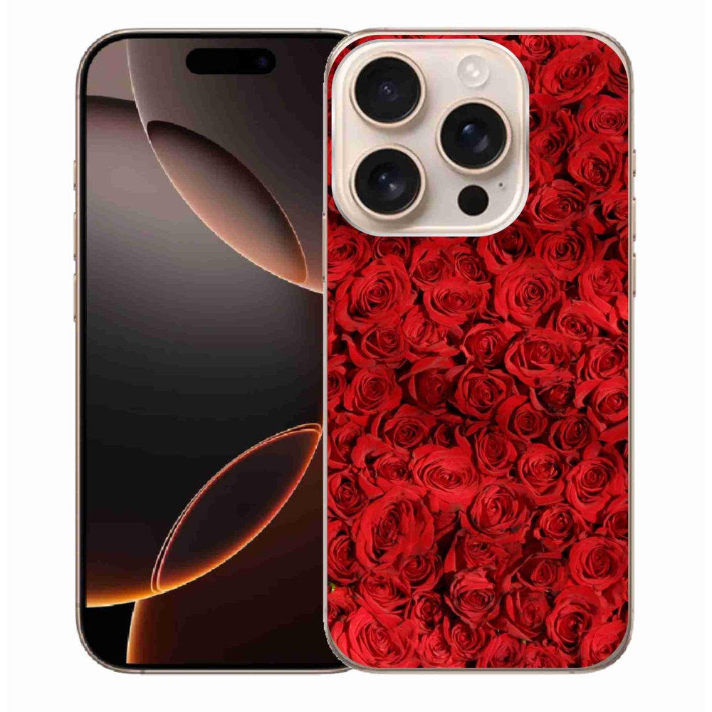 Zselés borítás mmCase iPhone 16 Pro Max készülékhez - rózsaszínű