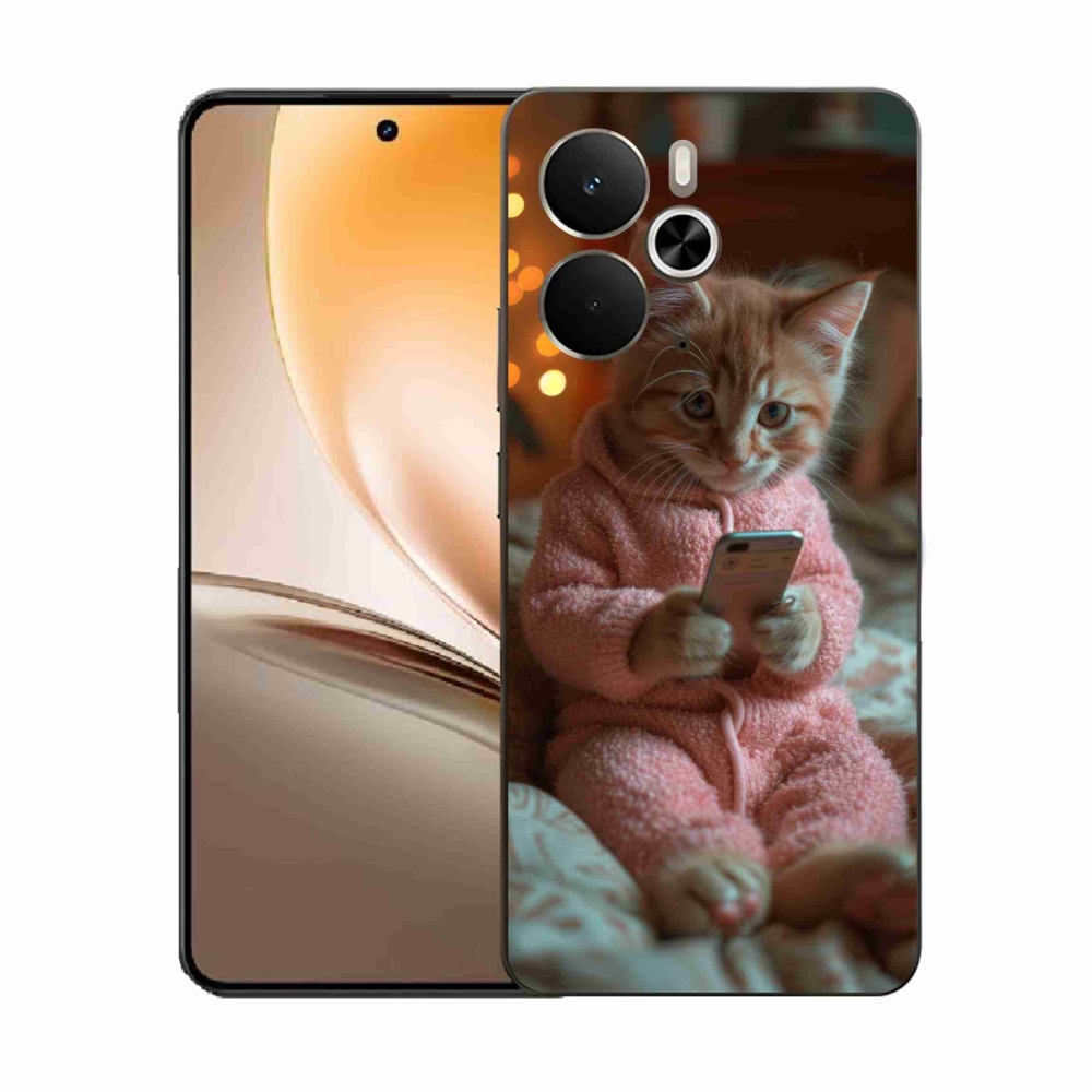Gél borítás mmCase a Realme 14 5G-hez - baba mobillal