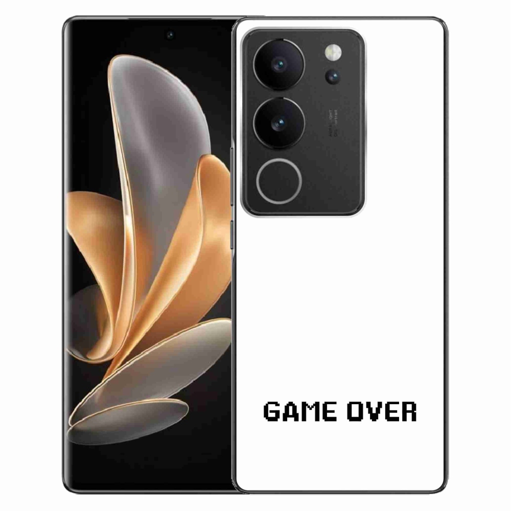 Gél borító mmCase a Vivo V29 5G-n - játék fehér háttéren