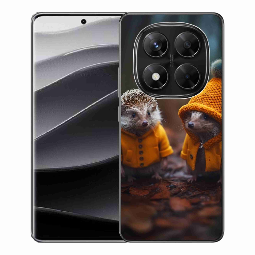 Gél borítás mmCase a Xiaomi Redmi Note 14 Pro 5G/Poco X7 5G számára - süni