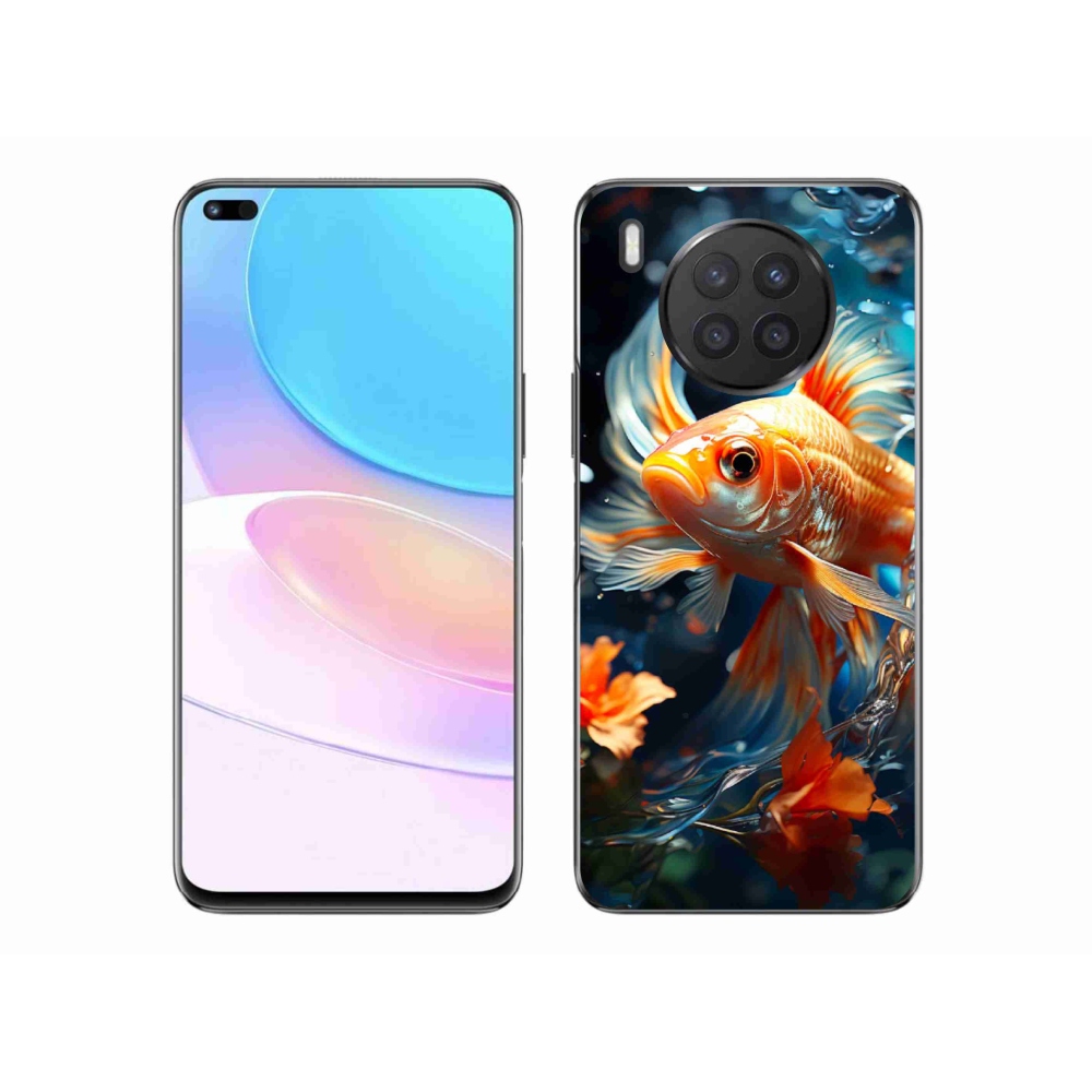 Gél borítás mmCase a Huawei Nova 8i készülékhez - hal