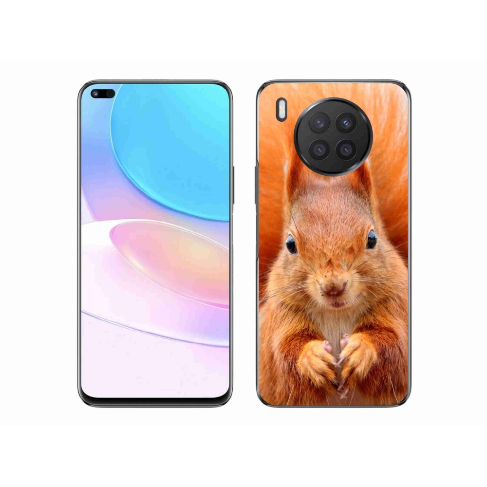 Zselés borítás mmCase a Huawei Nova 8i készülékhez - mókus
