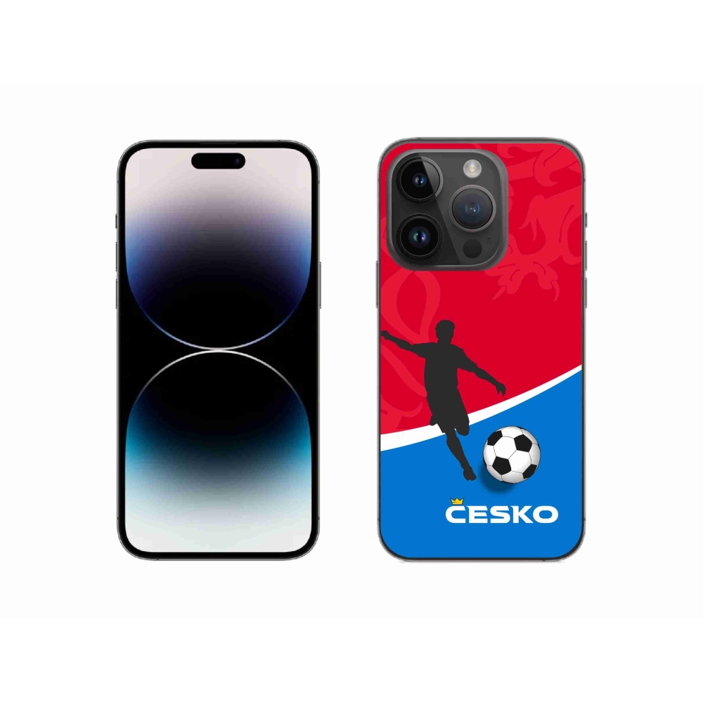 Gél védőburkolat mmCase iPhone 14 Pro 6.1 - futball Csehország