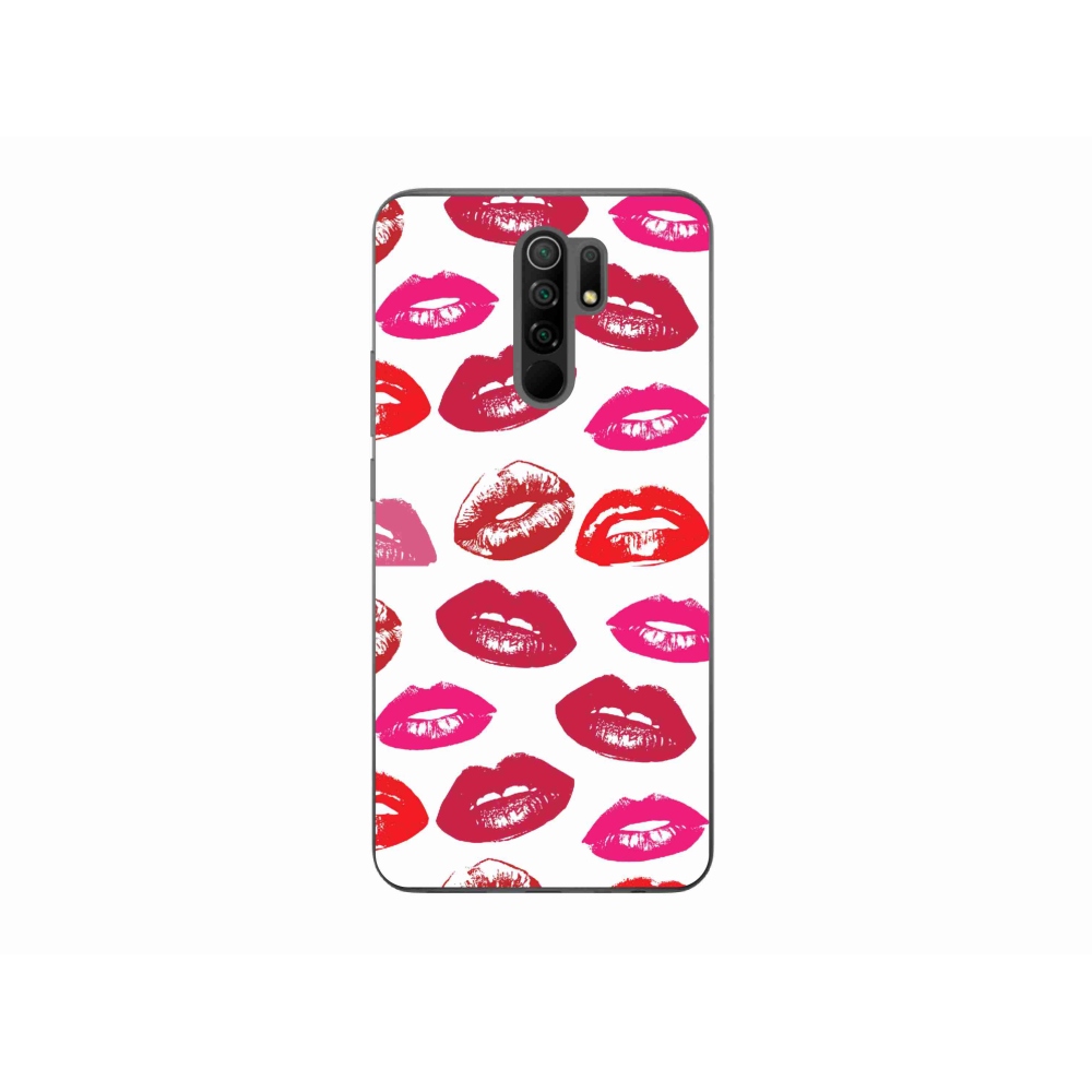 Gél borítás mmCase a Xiaomi Redmi 9-hez - ajkak