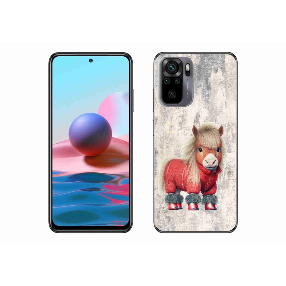 Gél borítás mmCase a Xiaomi Redmi Note 10S-hez - póni pulóverben