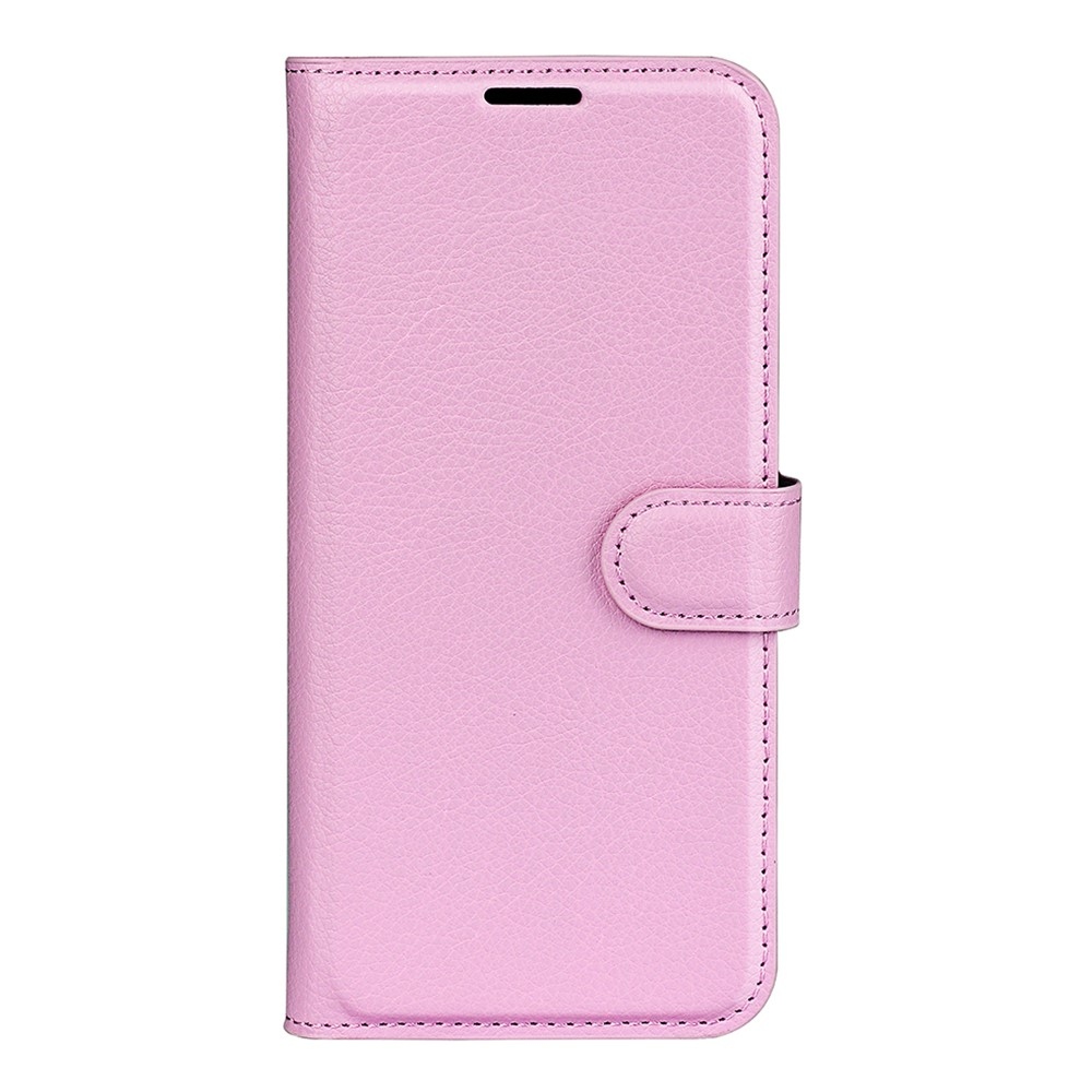 Litchi könyv tok Xiaomi Redmi Note 14S-hez - rózsaszínű