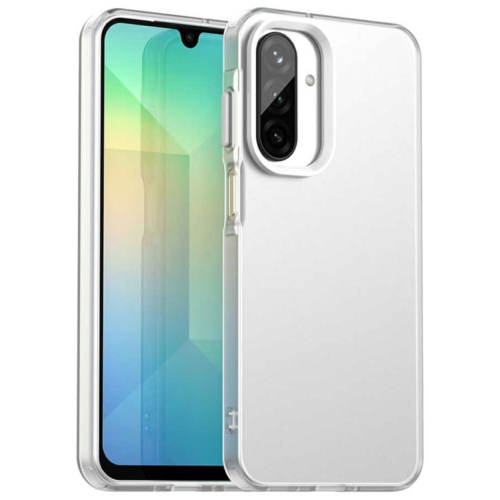 Candy matt zselés tok Samsung Galaxy A26 5G - fehér