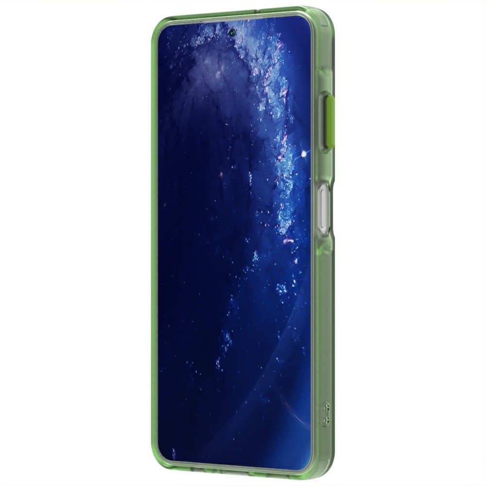 Candy zselés tok MagSafe-val a Samsung Galaxy A06 4G készülékre - zöld