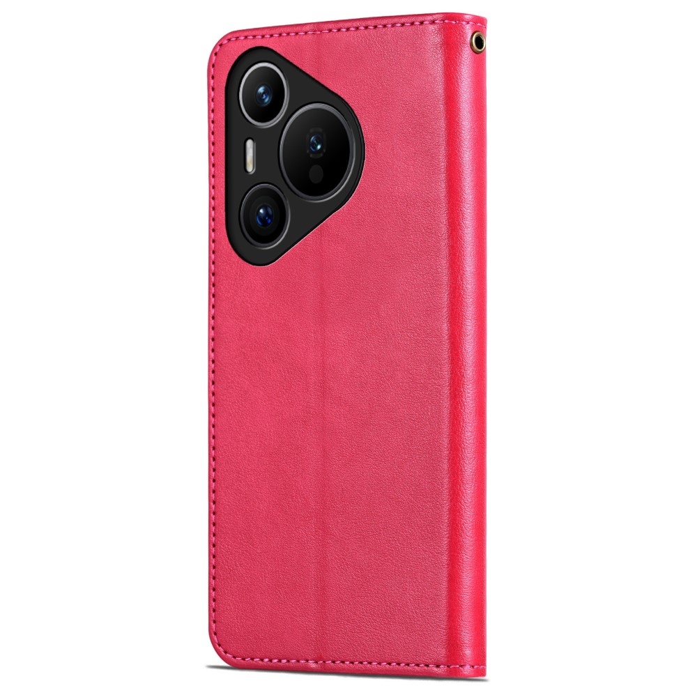 AZNS könyvtáska a Huawei Pura 70 készülékhez - piros színű