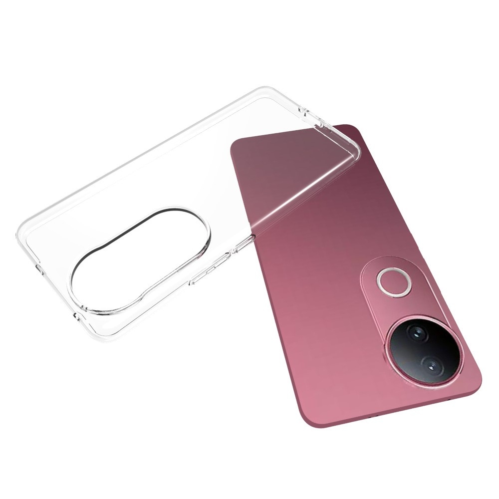 Átlátszó gél tok a Vivo V50 5G készülékhez - átlátszó