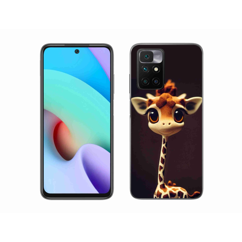Gél védőhuzat mmCase a Xiaomi Redmi 10/Redmi 10 (2022) - kis zsiráfhoz