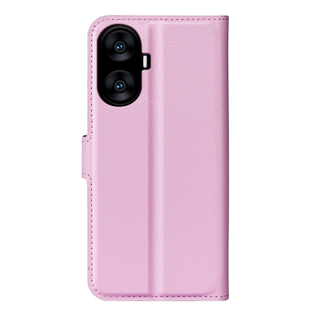 Litchi könyvtáska a Realme C55 készülékhez - rózsaszín