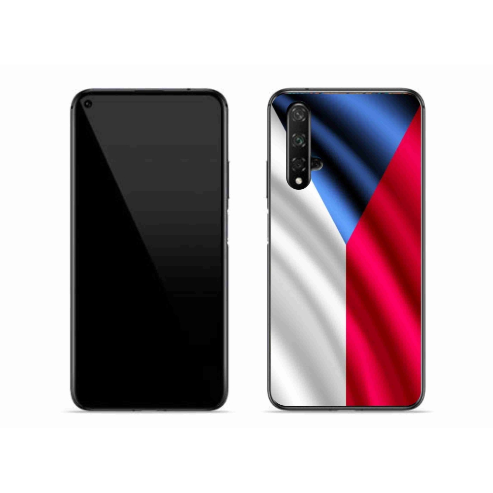 Zselés borító mmCase a Honor 20-hoz - cseh zászló