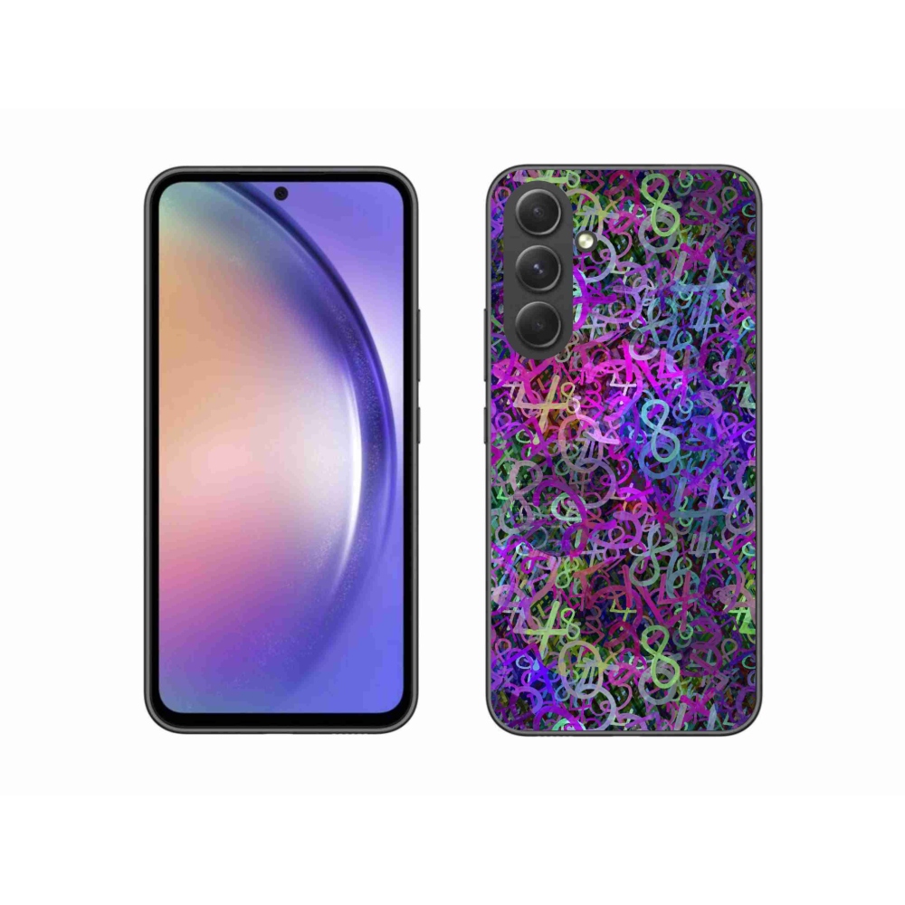 Gél borítás mmCase Samsung Galaxy A54 5G - absztrakt motívum 25