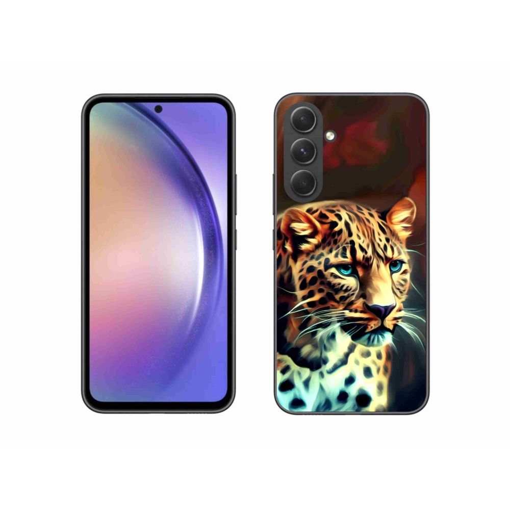 Zselés borítás mmCase Samsung Galaxy A54 5G - leopárd