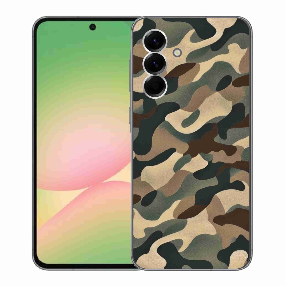 Zselés borítás mmCase Samsung Galaxy A56 5G - terepszínű minta 11