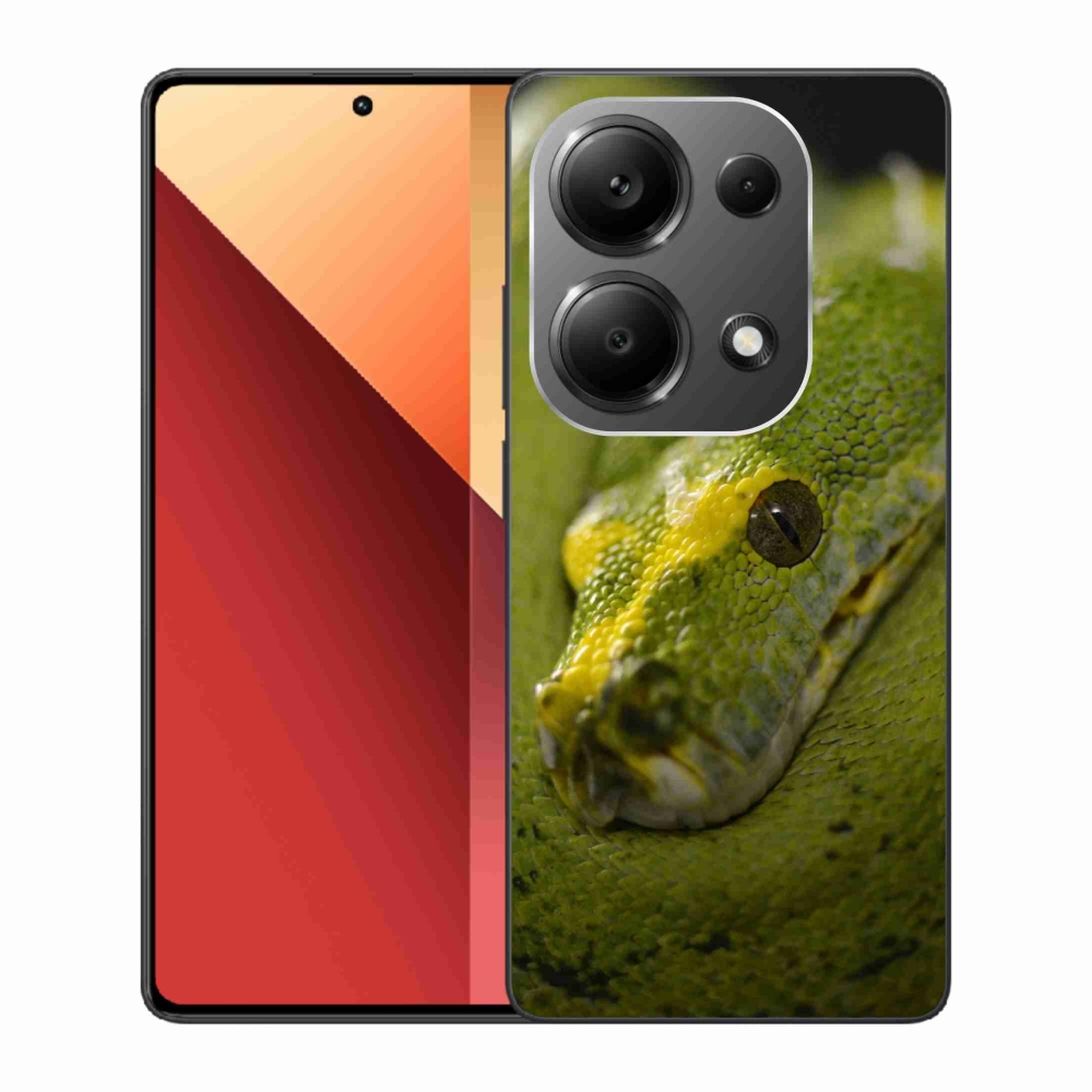Zselés borítás mmCase a Xiaomi Redmi Note 13 Pro 4G/Poco M6 Pro - kígyó 2