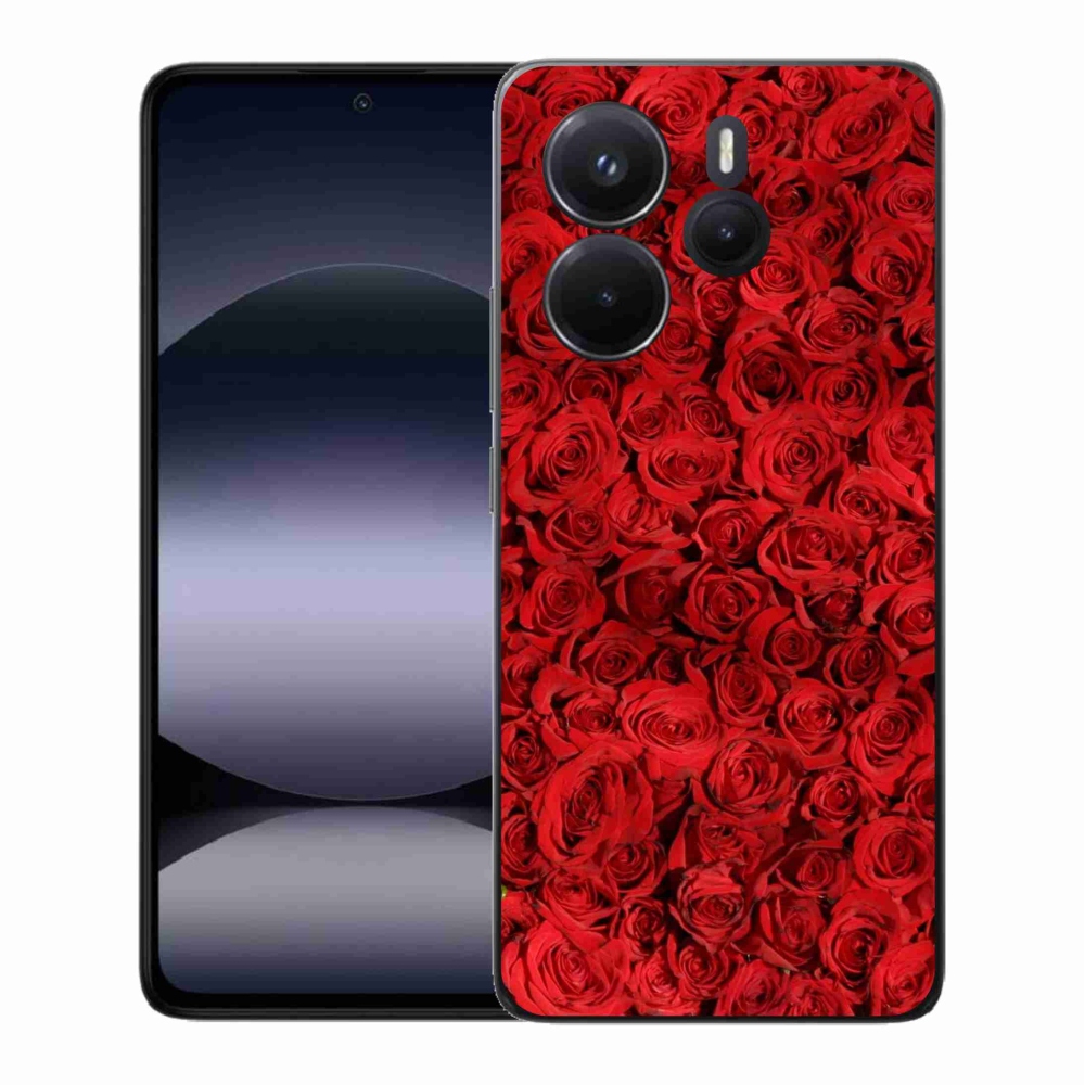 Gél borító mmCase a Xiaomi Redmi Note 14-hez - rózsaszínű