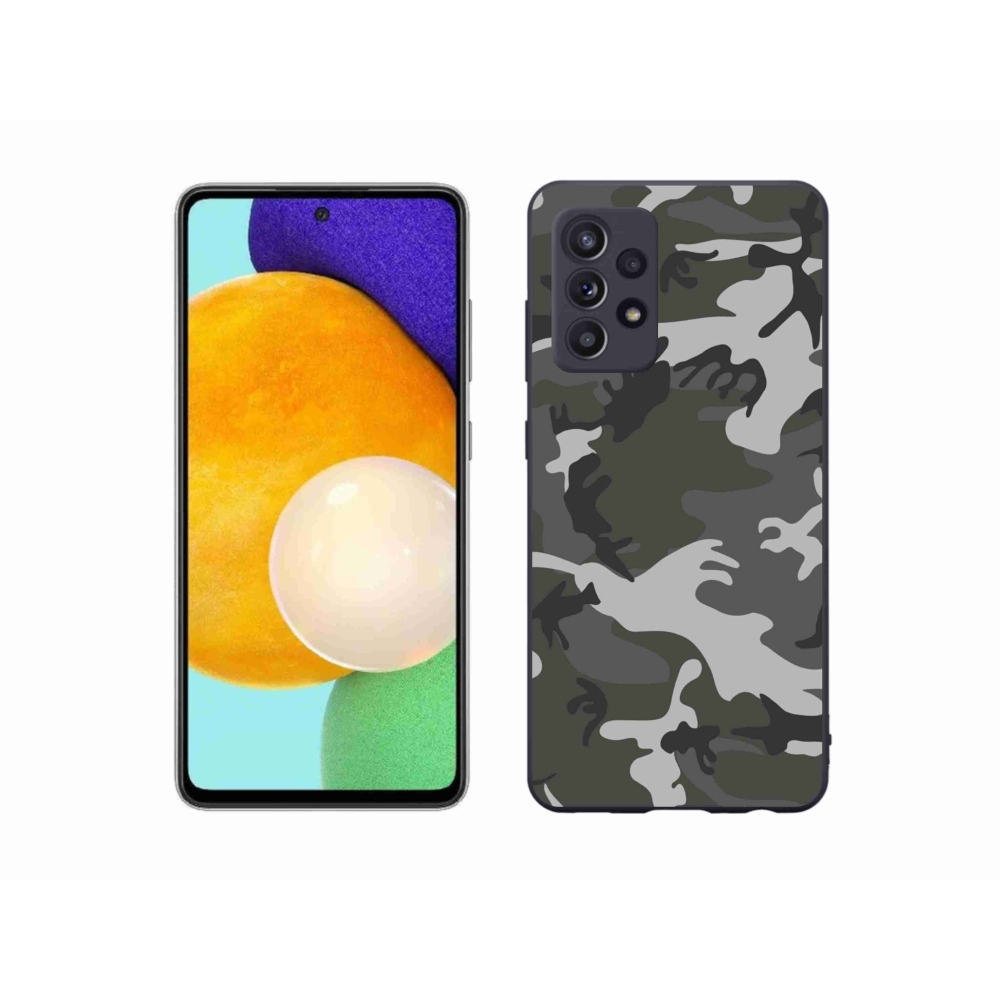 Gél védőhuzat mmCase Samsung Galaxy A52s 5G - terepszínű mintázatú tokhoz