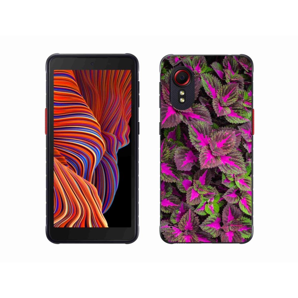 Gél borítás mmCase Samsung Galaxy Xcover 5 - virágok 10