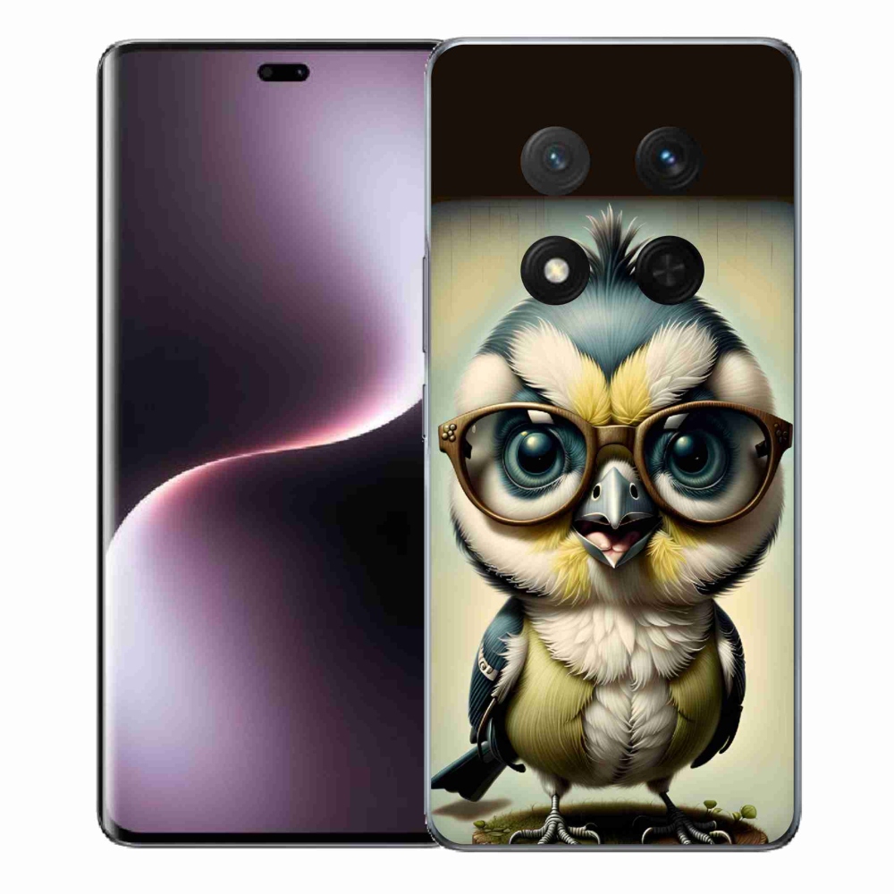 Zselés borítás mmCase a Honor Magic 7 Lite 5G - cub szemüveggel