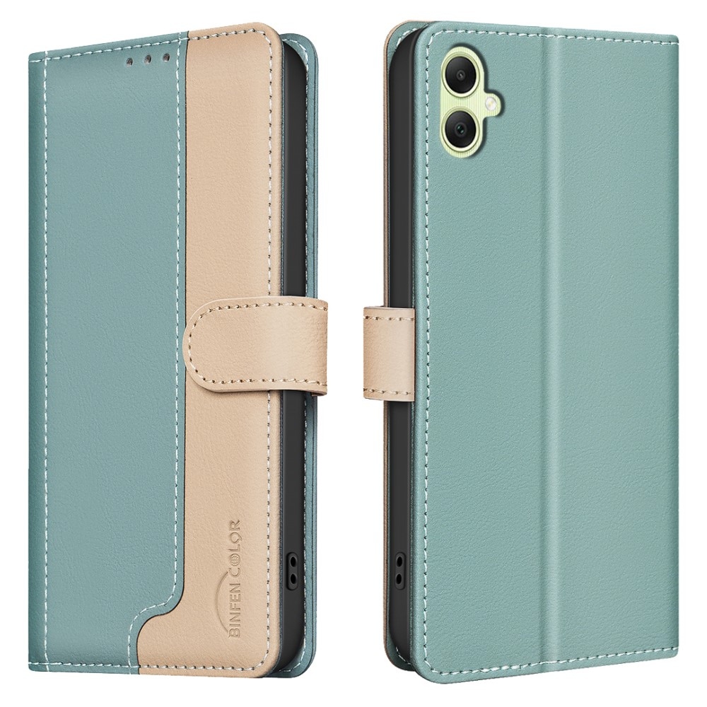 BNF DUO könyvtáska Samsung Galaxy A06 4G - zöld