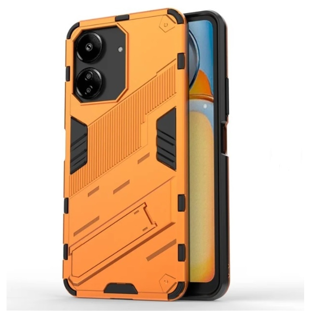 Armory tartós borító Xiaomi Poco C65/Redmi 13C 4G/5G készülékhez - narancssárga