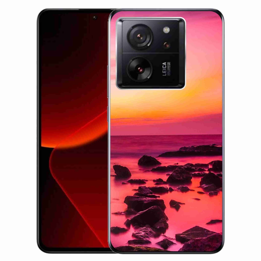 Gél borítás mmCase a Xiaomi 13T/13T Pro számára - tenger és ragyogás